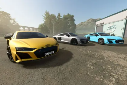 Автомобіль Audi R8 V10 2023 для Farming Simulator 25 — 3