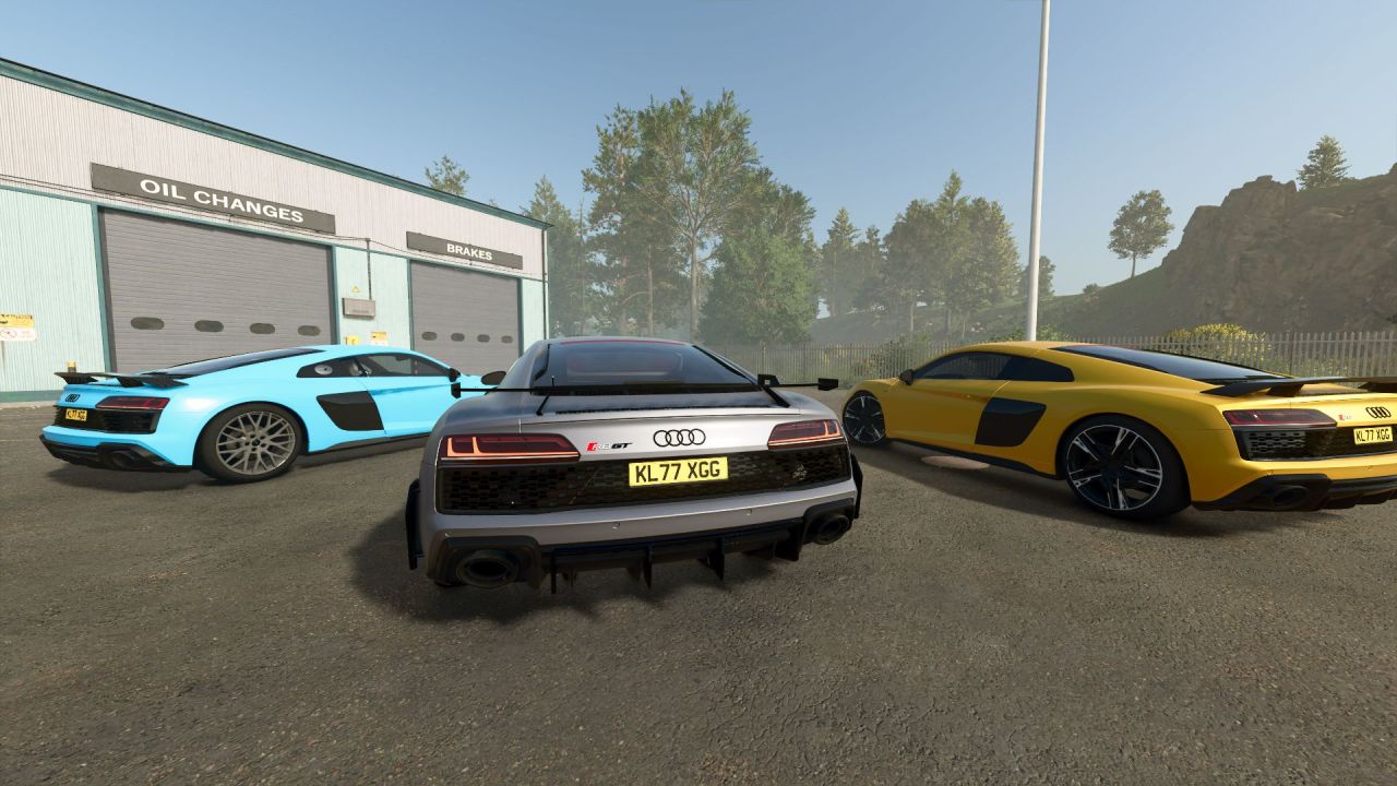 Автомобіль Audi R8 V10 2023 для Farming Simulator 25
