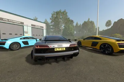Автомобіль Audi R8 V10 2023 для Farming Simulator 25 — 4