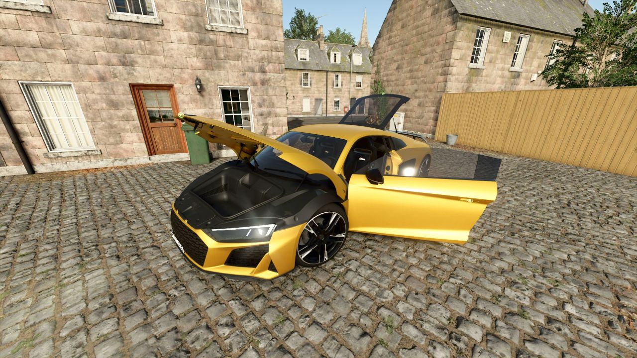 Автомобіль Audi R8 V10 2023 для Farming Simulator 25
