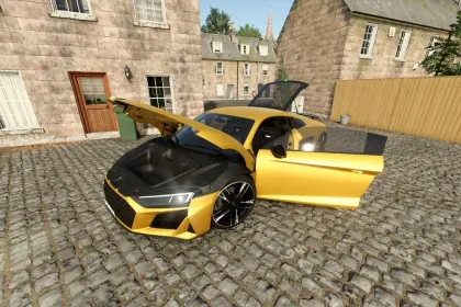 Автомобіль Audi R8 V10 2023 для Farming Simulator 25 — 6