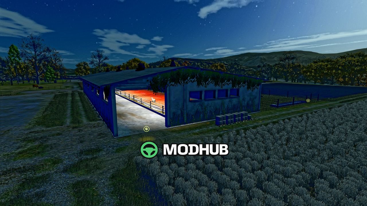 Хлів для овець середній V1.0 для FS25