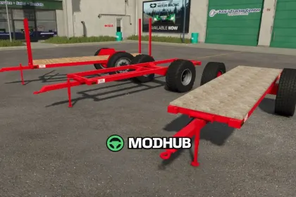 Wood trailer V1.0 for FS25