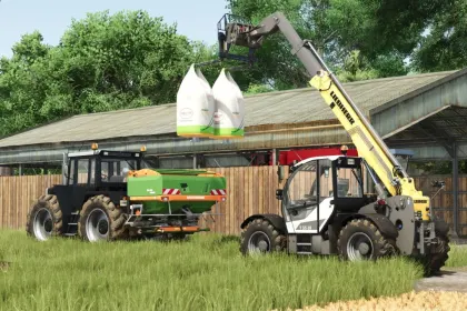 Ładowarka teleskopowa Liebherr T33-10 do Farming Simulator 25 — 2