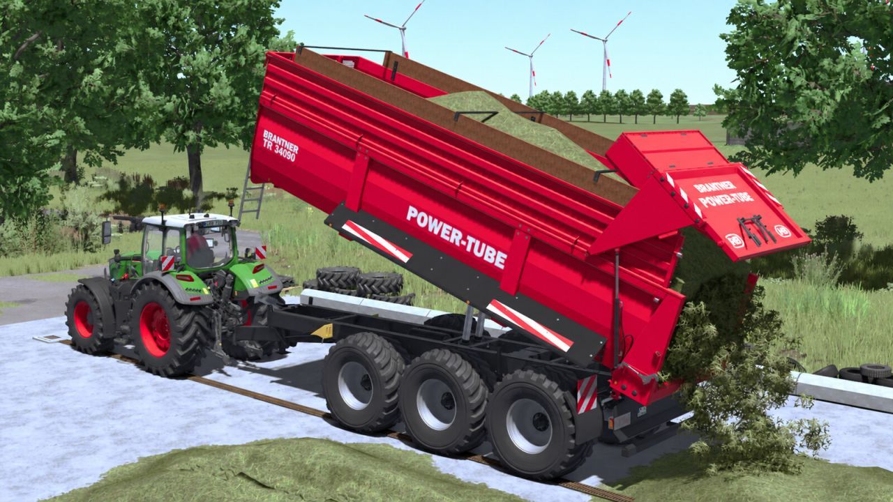 Причіп TR 34090/2 PT+ для Farming Simulator 25