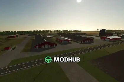 Карта Genesee County 4km V1.0.0.4 для FS25