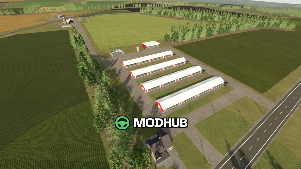 Карта Genesee County 4km V1.0.0.4 для FS25