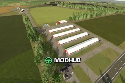Карта Genesee County 4km V1.0.0.4 для FS25 — 5