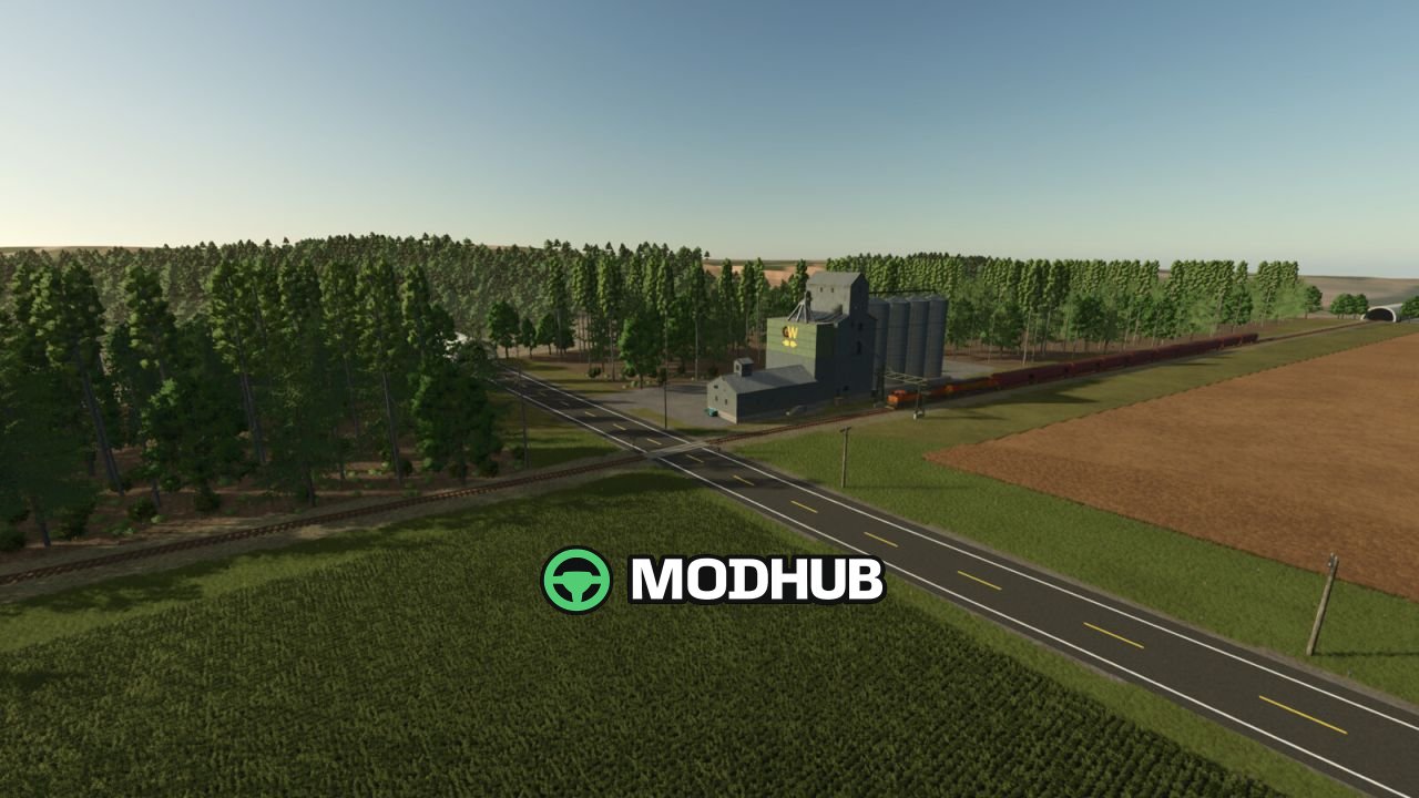 Карта Genesee County 4km V1.0.0.4 для FS25