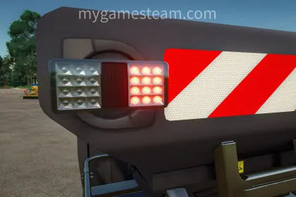 Ефективний Rear Multi Light (Prefab) — Багатофункціональне Заднє Світло для Техніки у FS25 — 2
