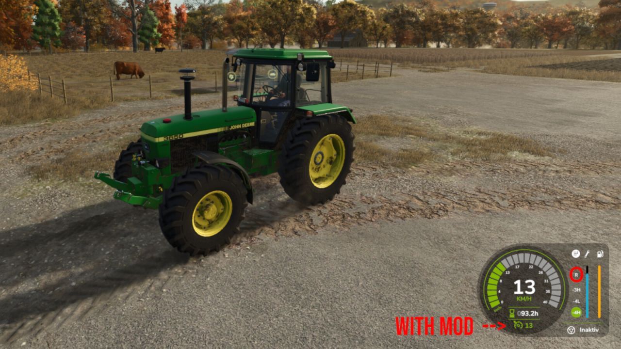 Reverse Cruise Control для Farming Simulator 25