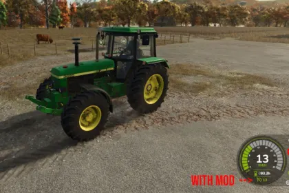 Reverse Cruise Control для Farming Simulator 25 — 2