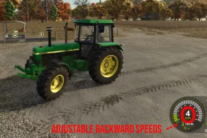 Reverse Cruise Control для Farming Simulator 25 — 3