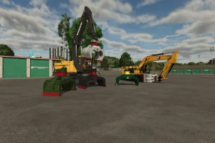 Сортувальний захват Demarec DRG-22 для Farming Simulator 25