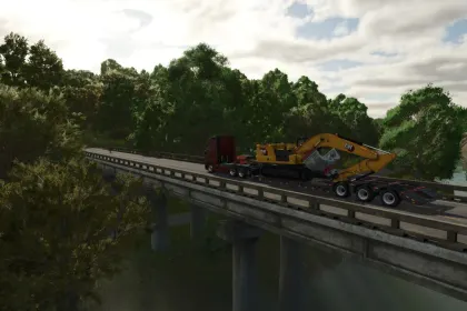Сортувальний захват Demarec DRG-22 для Farming Simulator 25 — 2