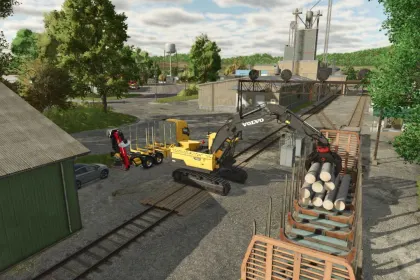 Сортувальний захват Demarec DRG-22 для Farming Simulator 25 — 3
