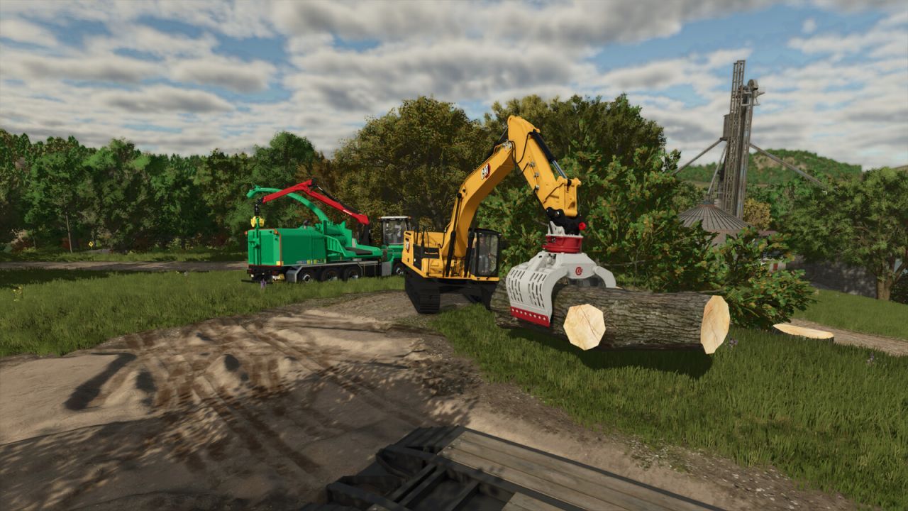 Сортувальний захват Demarec DRG-22 для Farming Simulator 25