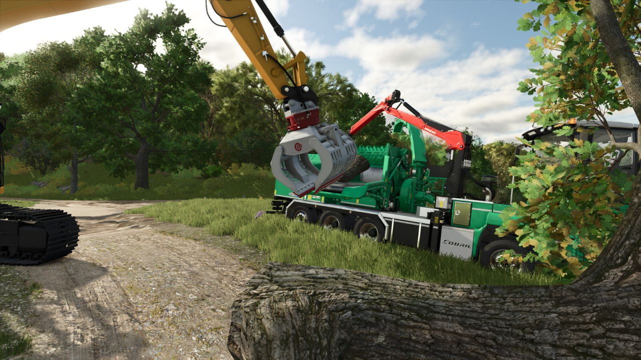 Сортувальний захват Demarec DRG-22 для Farming Simulator 25