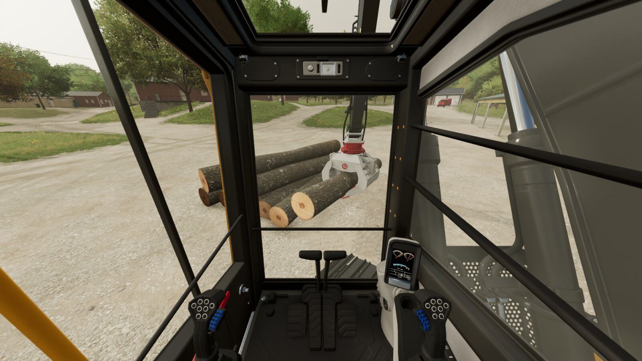 Сортувальний захват Demarec DRG-22 для Farming Simulator 25