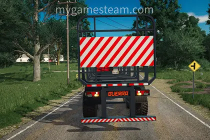 Ефективний Причіп Guerra Wood Transport Trailer для Перевезення Лісу 12 м у FS25