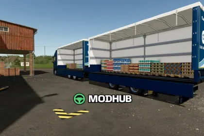 Вантажівка VOLVO FH16 TANDEM V1.0.0.4 для FS25 — 2