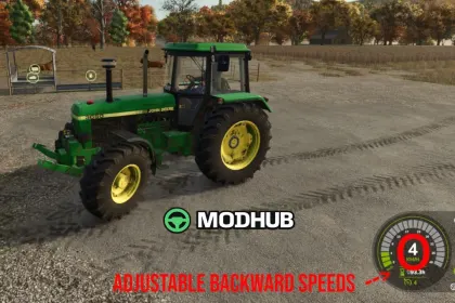 Скрипт Reverse Cruise Control V1.0 для FS25 — 3