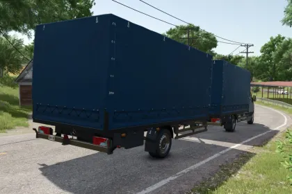 Практичний Причіп Mercedes-Benz Sprinter Trailer — Універсальне Перевезення для FS25 — 4