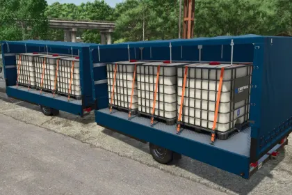 Практичний Причіп Mercedes-Benz Sprinter Trailer — Універсальне Перевезення для FS25 — 5