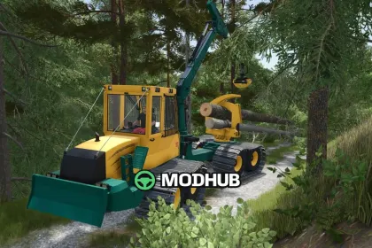 Lizard LogFlex 8XS V1.0.7.1 forwarder for FS25