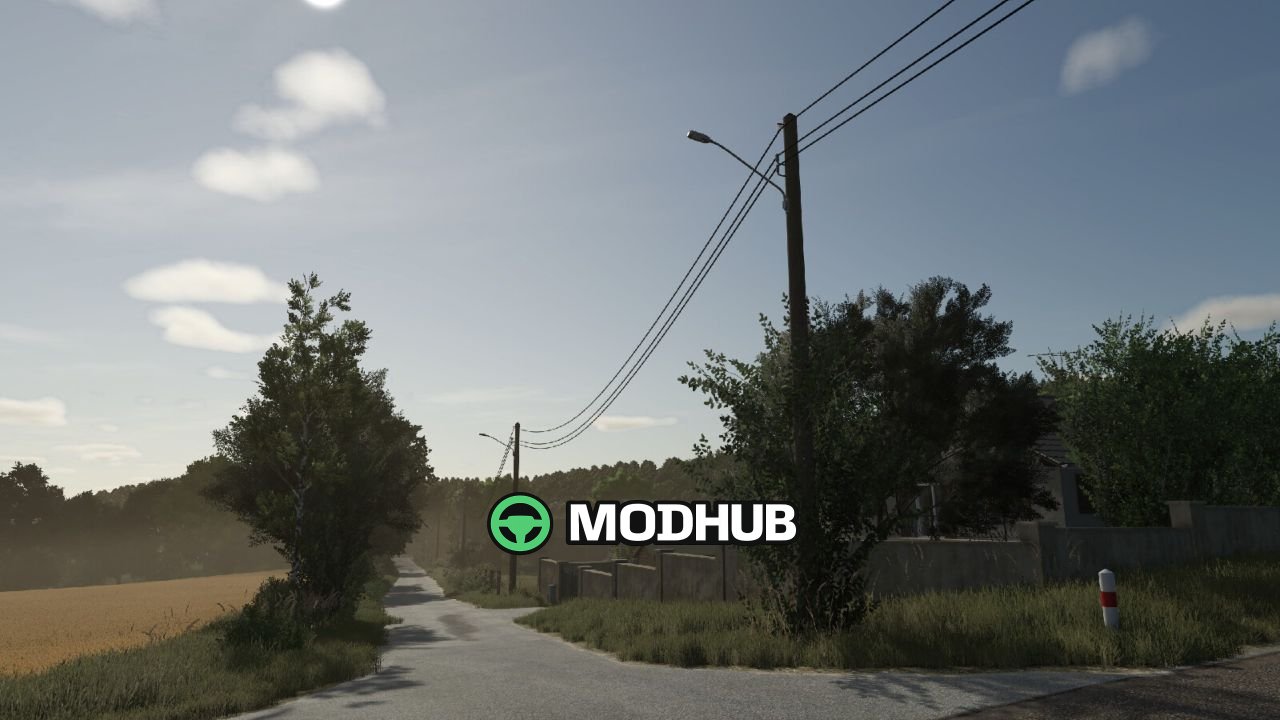 Об'єкт декору Лінії електропередач V1.0 для FS25