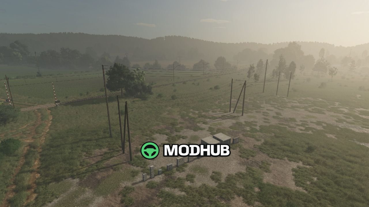 Об'єкт декору Лінії електропередач V1.0 для FS25