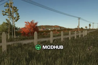 Płot z betonu Old Concrete Fence V2.0 do FS25
