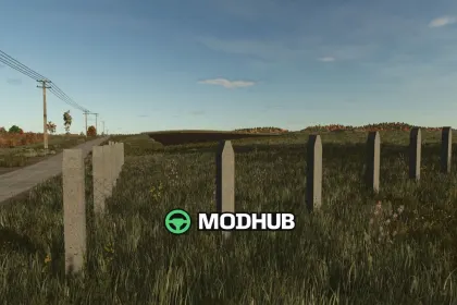 Декоративна огорожа Old Concrete Fence V2.0 для FS25 — 4