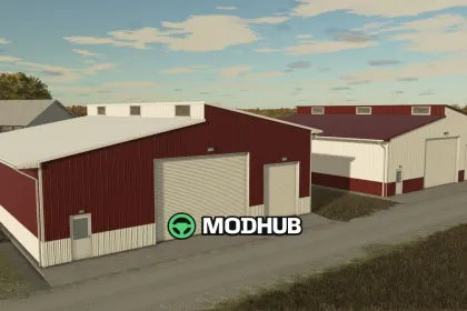 Металевий гараж V1.0.0.1 для FS25