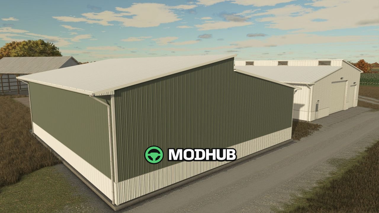 Металевий гараж V1.0.0.1 для FS25