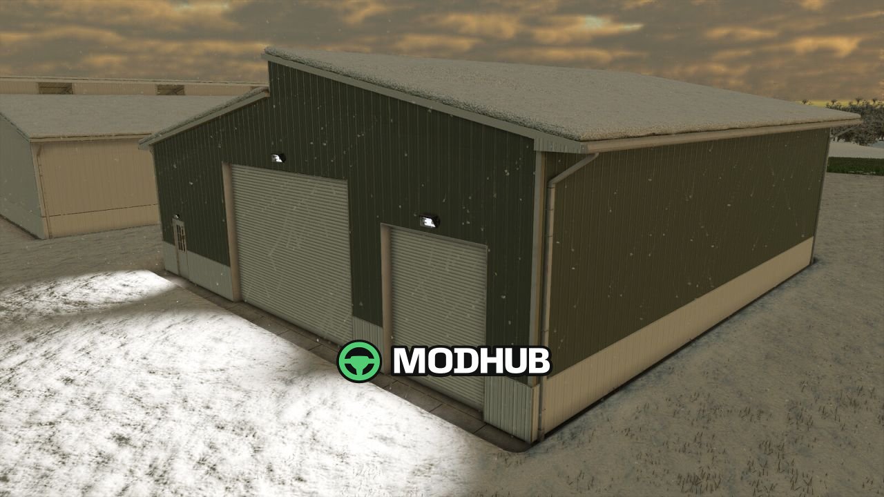 Металевий гараж V1.0.0.1 для FS25