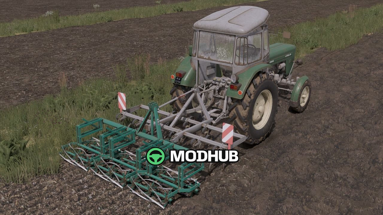 Kultivator Unia Grudziądz U410-U416 V1.0 für FS25