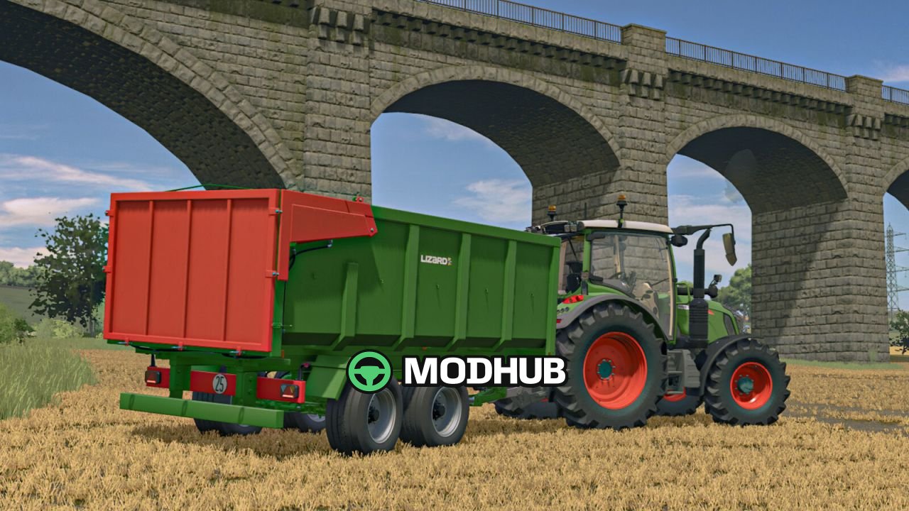 Причіп Lizard GHM Tipping Trailer Pack V1.0 для FS25