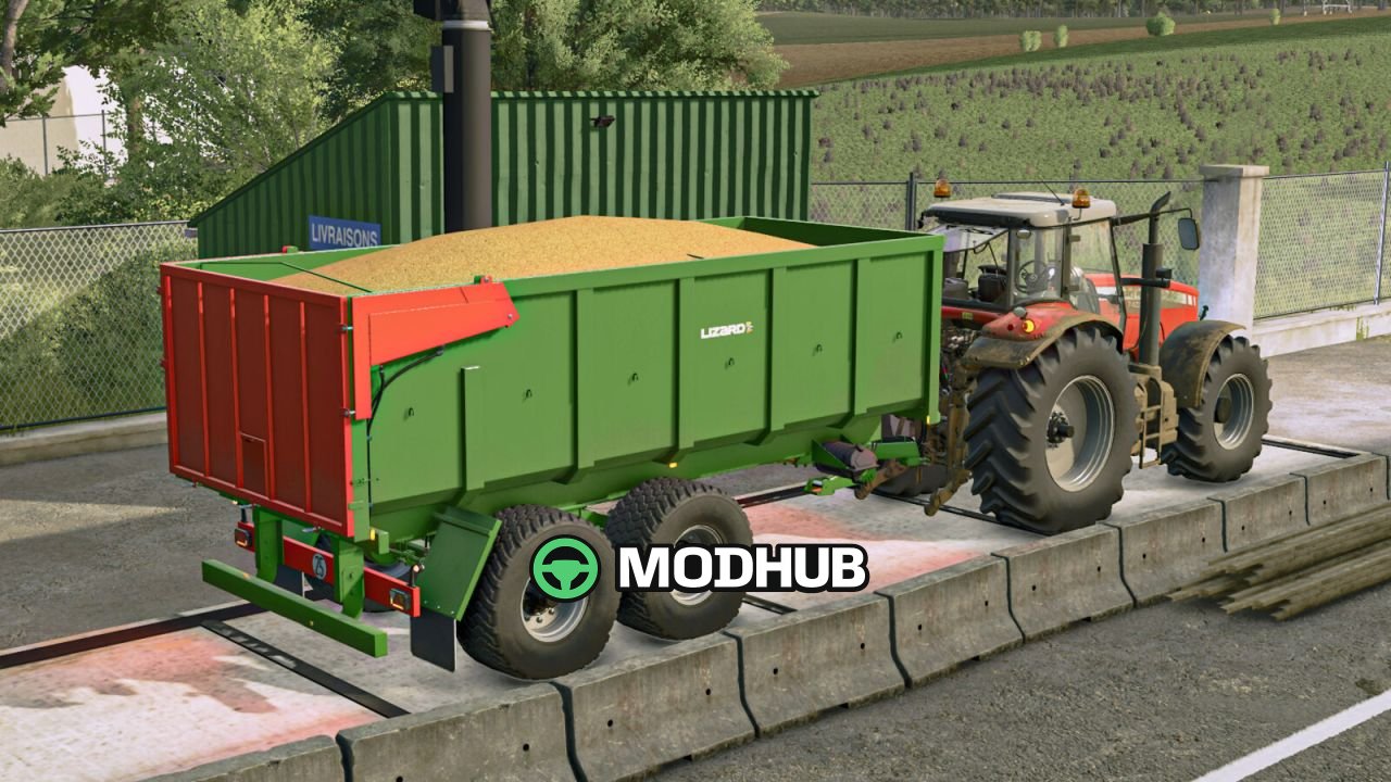 Причіп Lizard GHM Tipping Trailer Pack V1.0 для FS25