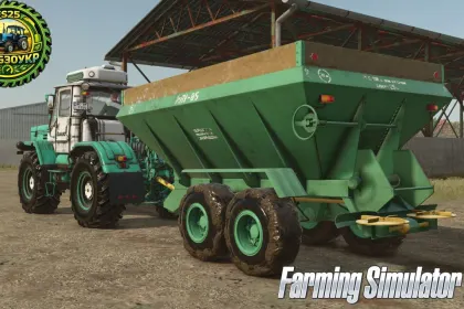 Efficient MVU-8 Spreader for Farming Simulator 25 — Quick Application at 20 m — 1