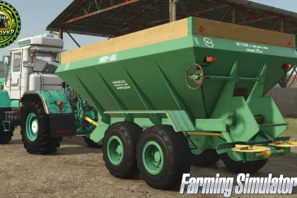 Efficient MVU-8 Spreader for Farming Simulator 25 — Quick Application at 20 m — 3