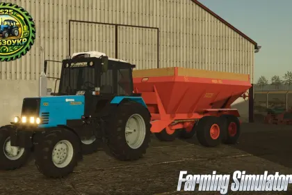 Efficient MVU-8 Spreader for Farming Simulator 25 — Quick Application at 20 m — 4