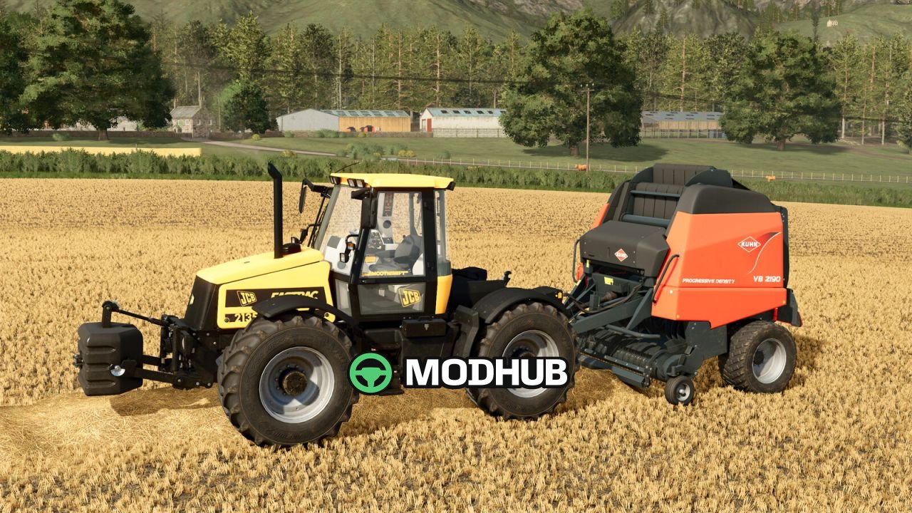 Прес-підбирач Kuhn VB 2190 для FS25