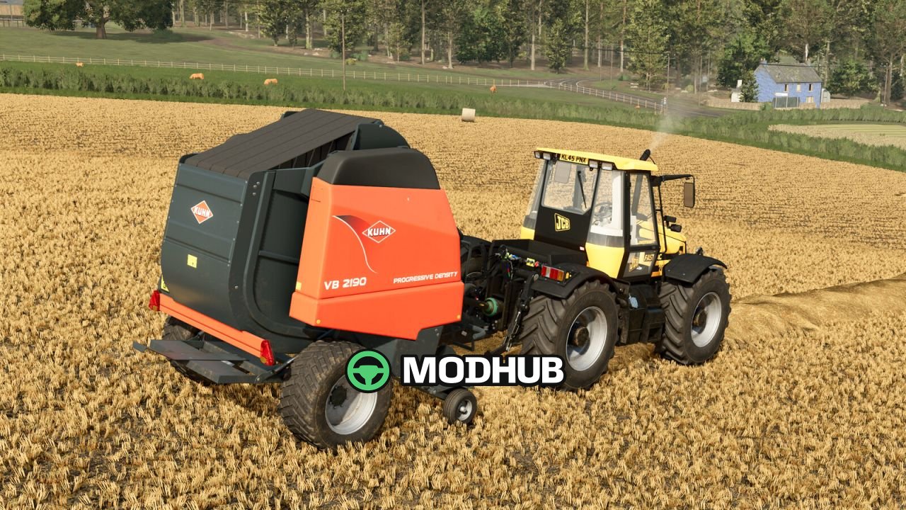 Прес-підбирач Kuhn VB 2190 для FS25
