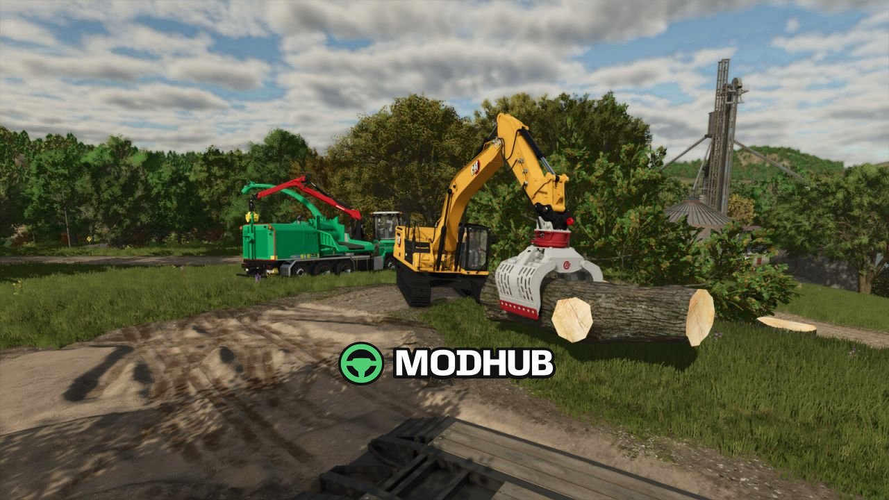 Грейфер Demarec DRG-22 для FS25