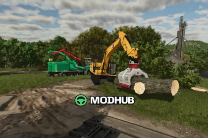Грейфер Demarec DRG-22 для FS25 — 4