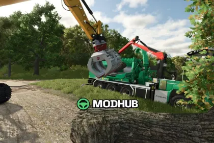 Грейфер Demarec DRG-22 для FS25 — 5