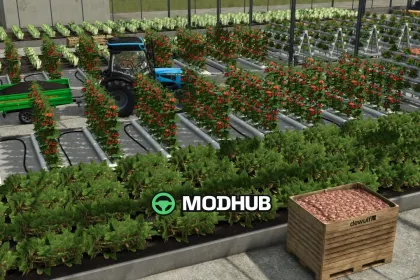 Модульна теплиця Greenhouse Modular v1.0 для FS25