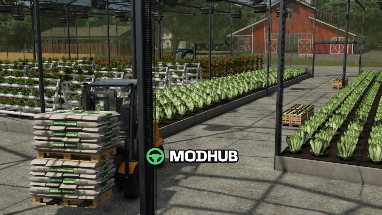 Модульна теплиця Greenhouse Modular v1.0 для FS25