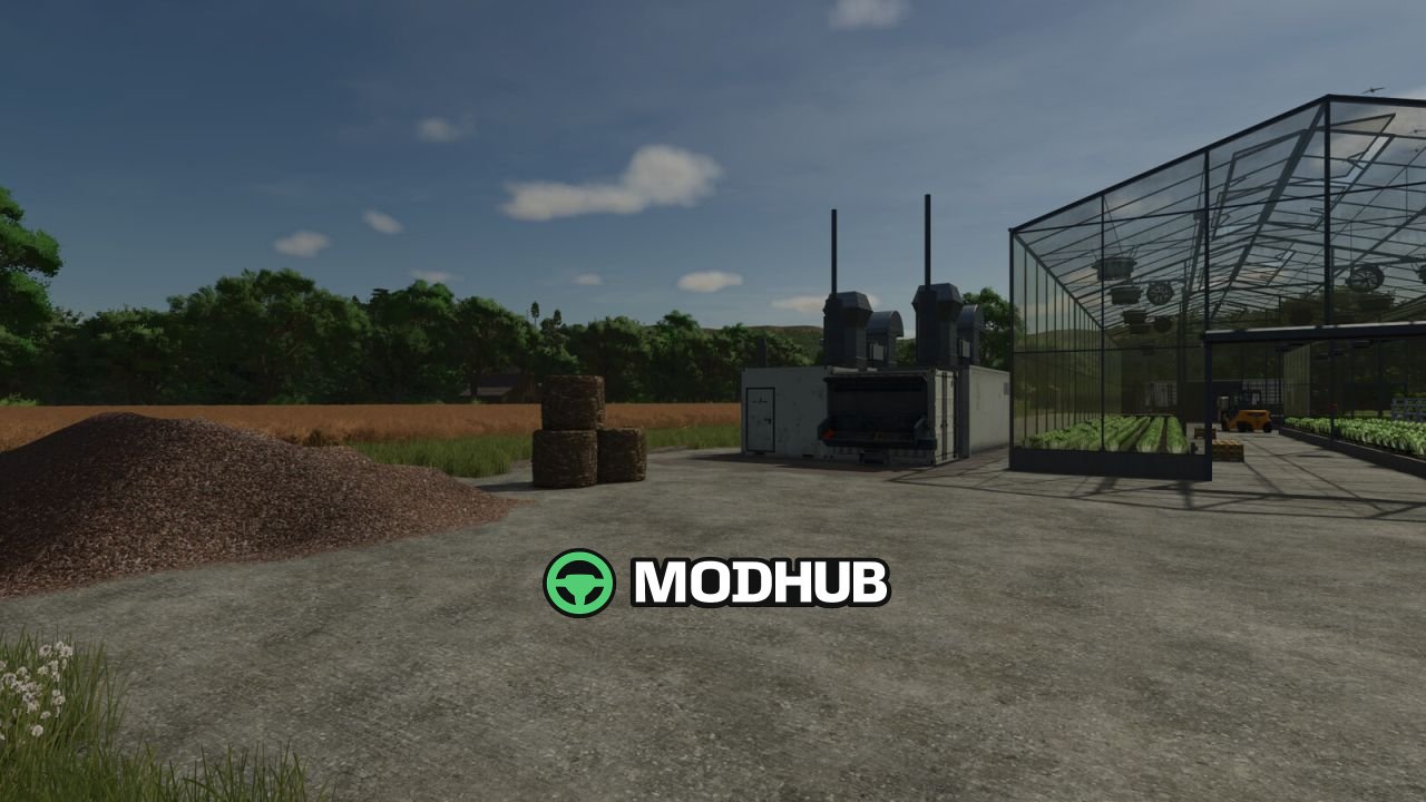 Модульна теплиця Greenhouse Modular v1.0 для FS25